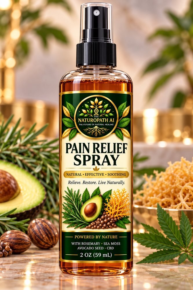 Pain Relief Spray bottle